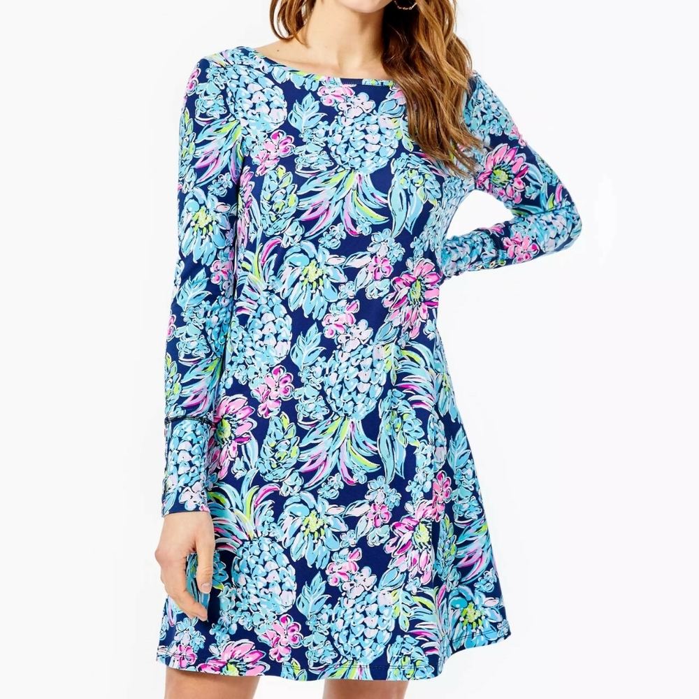 Worn 1x Lilly Pulitzer VEUC Kaisley Dress UPF 50+